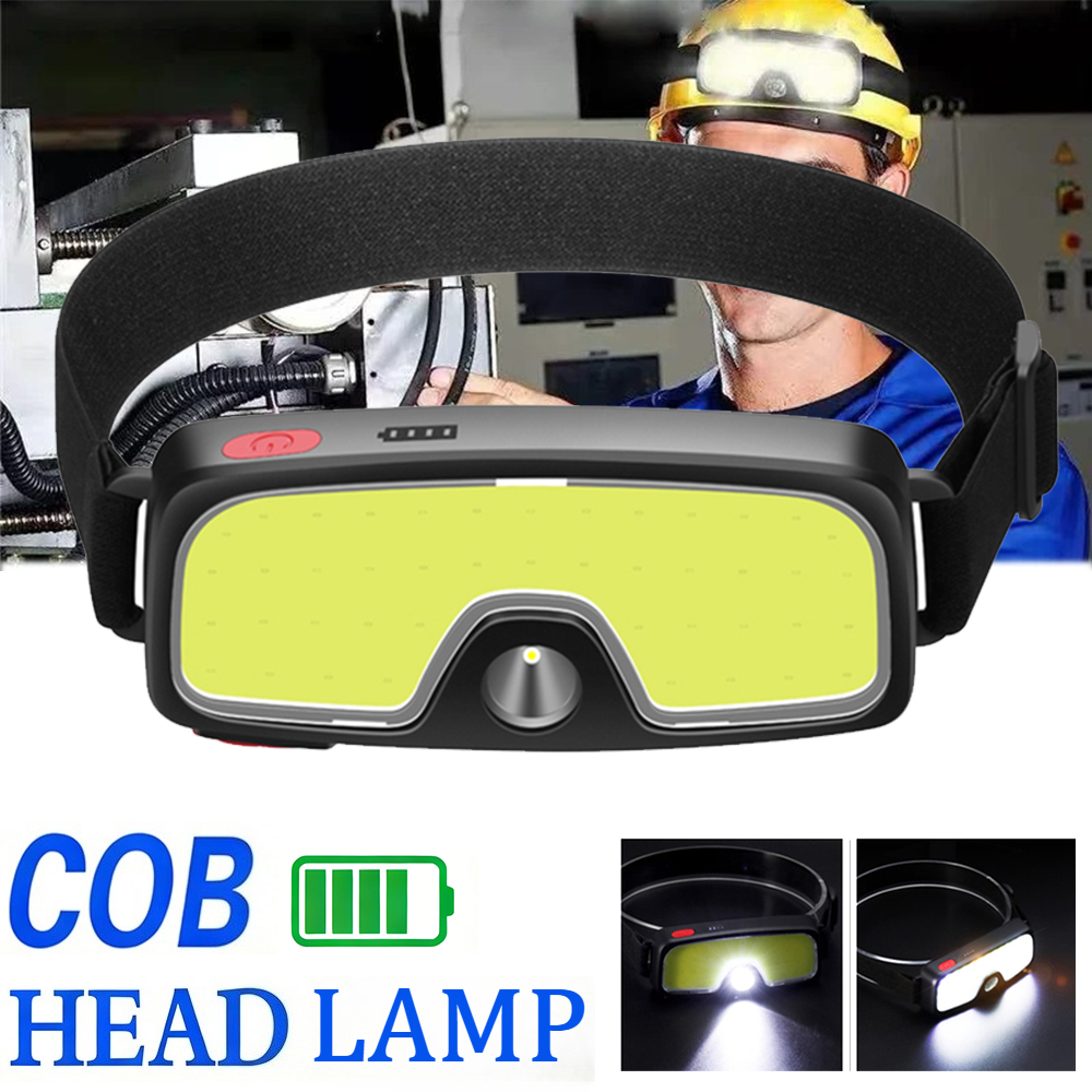 Мощный налобный фонарь COB с з – обзор и цена Fish Finder Battery