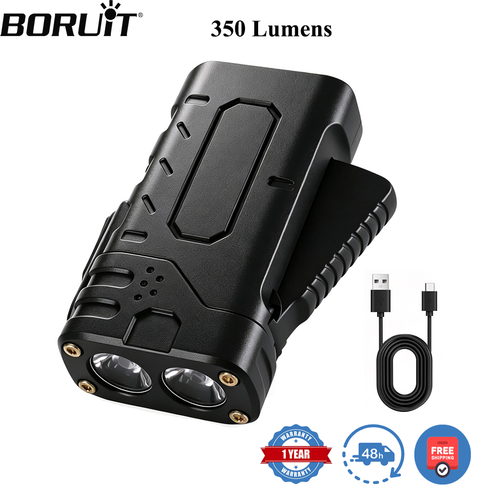 BORUIiT Ручной фонарь EDC с LE – обзор и цена Fishing Light
